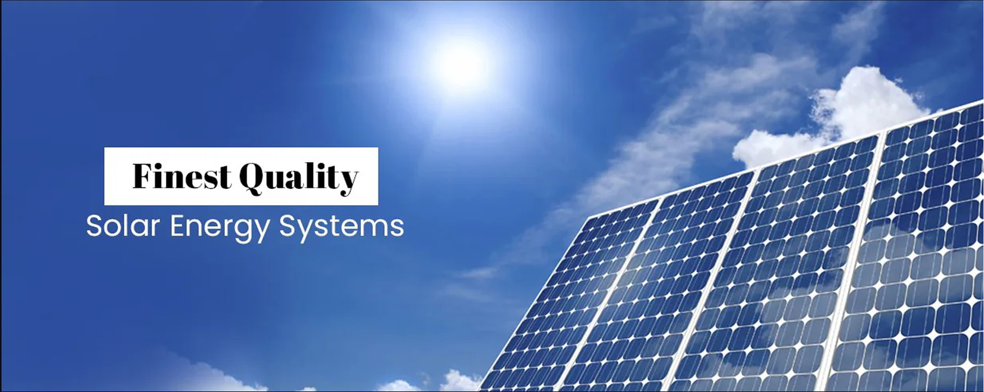 finest quality solar systems